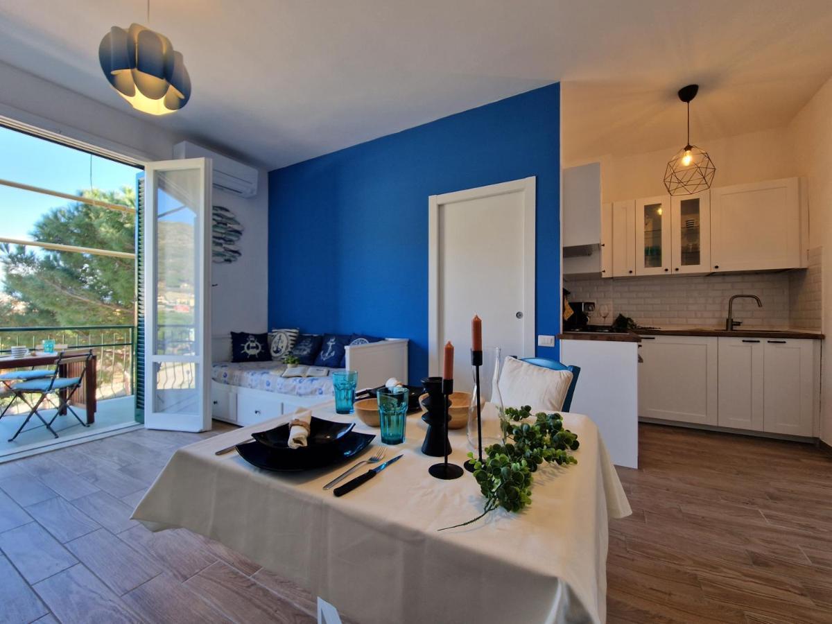 650 Metri Dal Mare - Wifi - Terrazzo - Piscina - A/C Appartamento Pietra Ligure Esterno foto